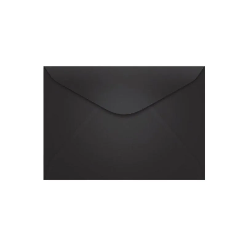Envelope Color Plus Preto 114x162mm 100und Scrity