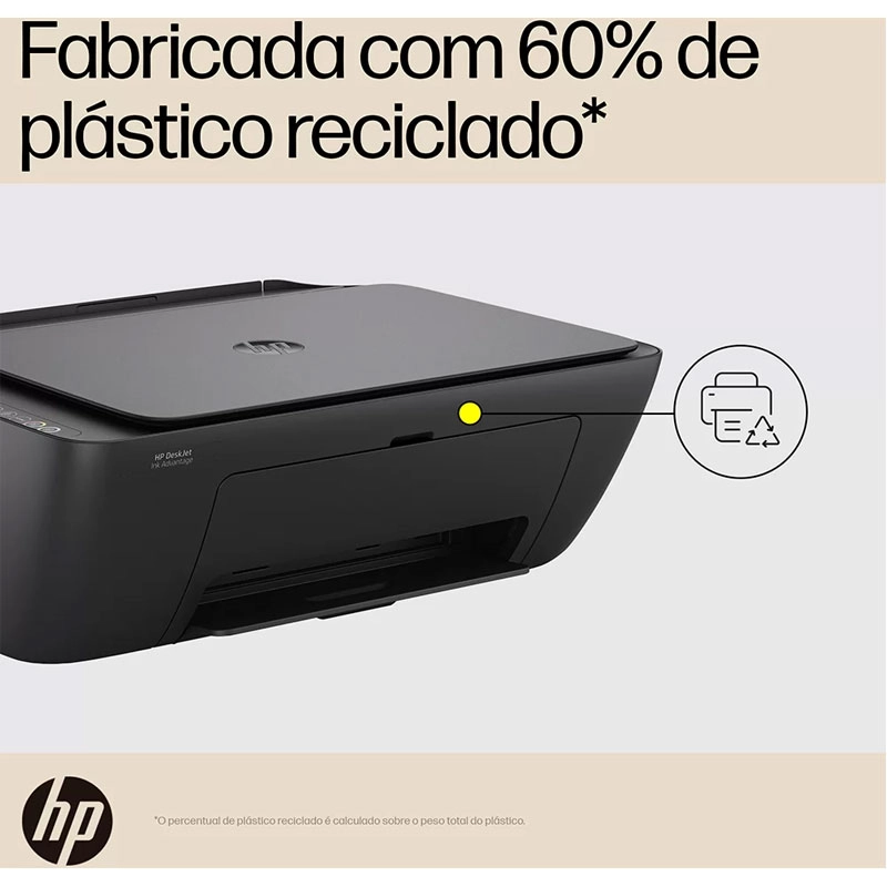 Impressora multifuncional Deskjet Ink Advantage 2874 (6W7G2A) - HP