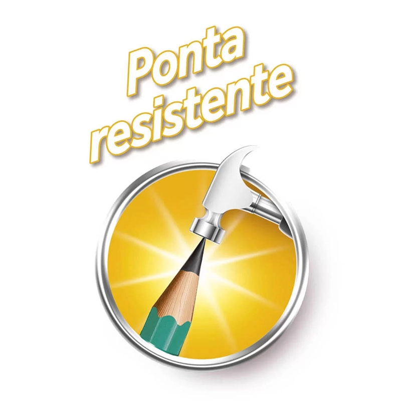 Lápis preto Evolution com borracha 4 unidades - Bic