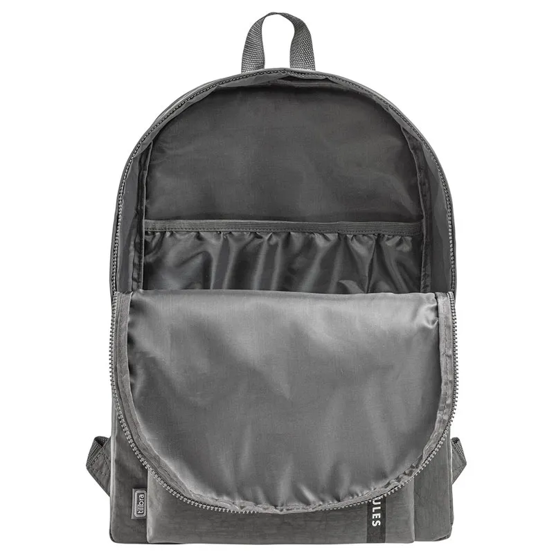 Mochila escolar grande sem roda - 338184 - Académie Young Cinza - Tilibra