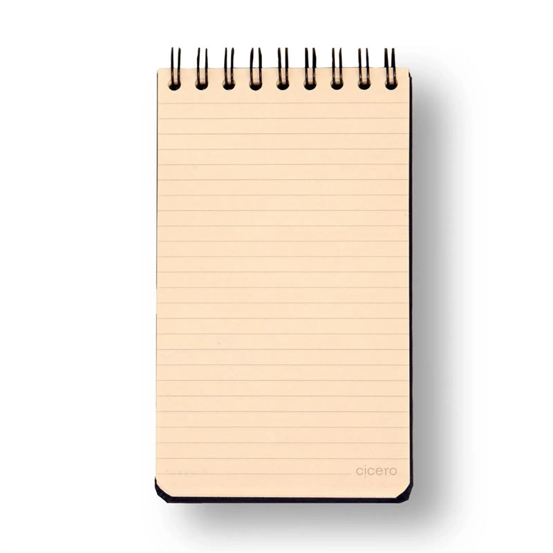 Bloco wire-o espiral pautado com 80 folhas Jóia Natural Insecta Dia - Cicero