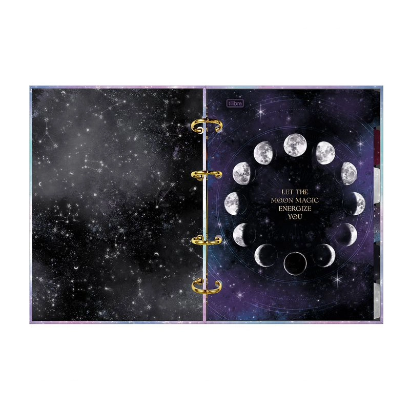 Fichário colegial 4 argolas Magic 313408 - Tilibra