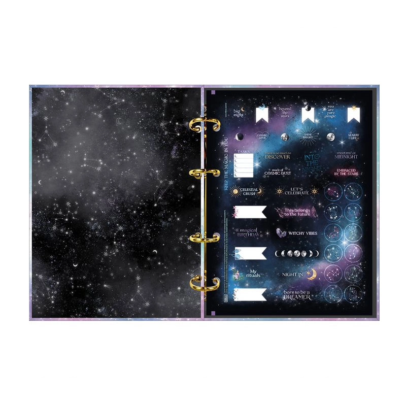 Fichário colegial 4 argolas Magic 313408 - Tilibra