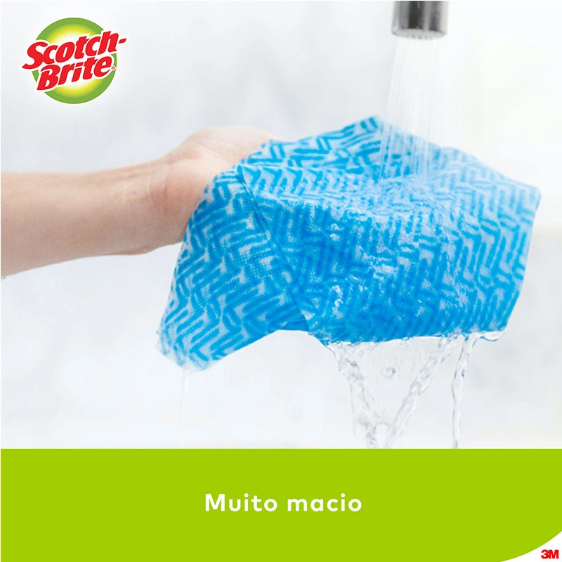 Pano multiuso Scotch Brite - pacote com 5 unidades - 3M