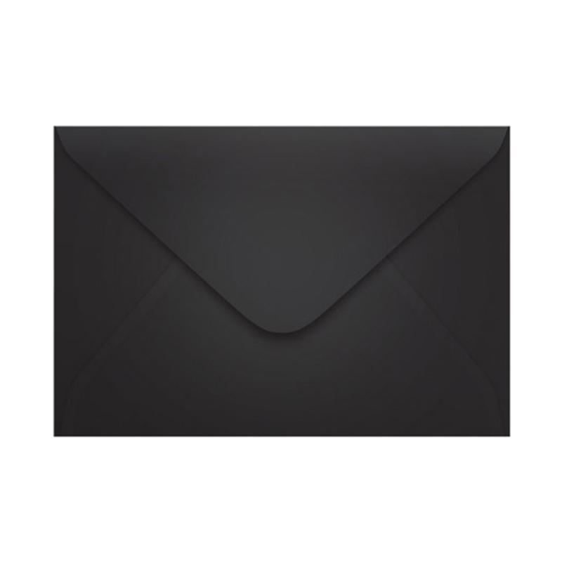 Envelope Color Plus Preto 160x235mm - caixa com 100 unidades - Scrity