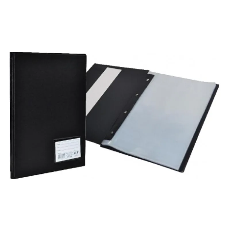 Pasta catálogo com visor - 124M - com 50 plásticos - ACP