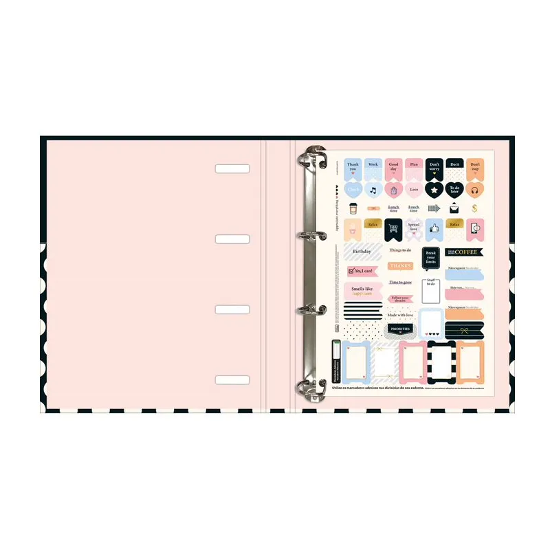 Fichário universitário 4 argolas West Village 230472 - Tilibra