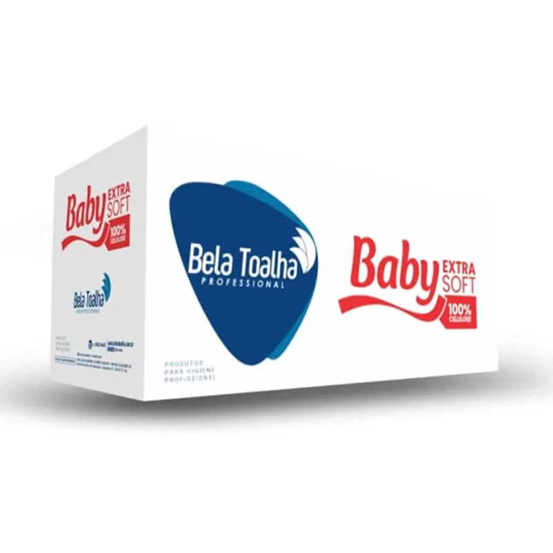 Papel higienico interfolhado Cai Cai folha dupla 10x21 com 8000 folhas - Baby