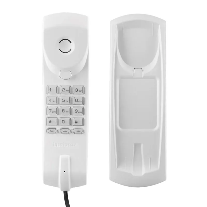 Telefone gôndola com fio cinza ártico TC 20 - Intelbras