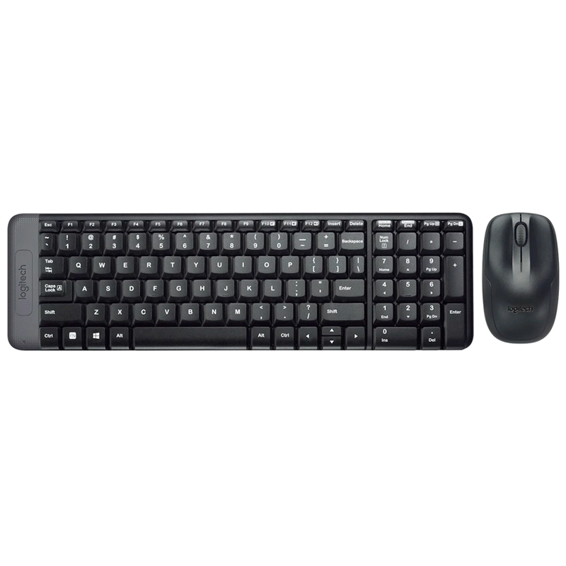 Teclado e mouse sem fio MK220 - Logitech