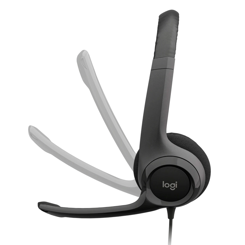 Headset USB H390 Clearchat Comfort Preto - Logitech