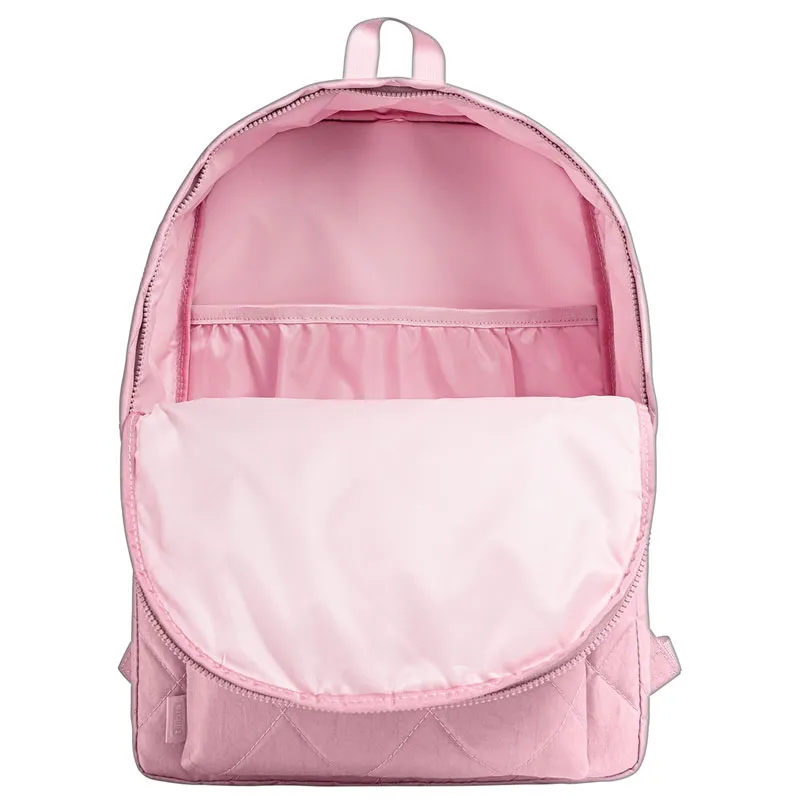 Mochila escolar grande sem roda - 336491 - Happy Rosa - Tilibra