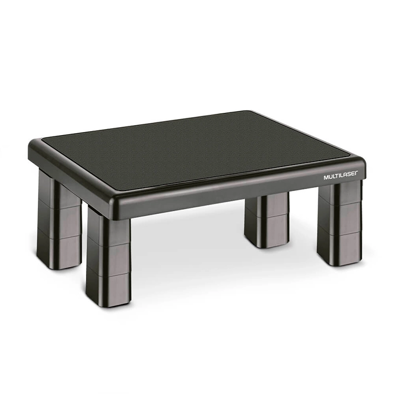 Suporte para monitor quadrado preto 4 níveis de ajuste AC125 - Multilaser