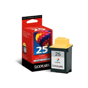 Cartucho Lexmark (25) 15M0125 - cores 29,5ml - serie Z42/Z705/X73