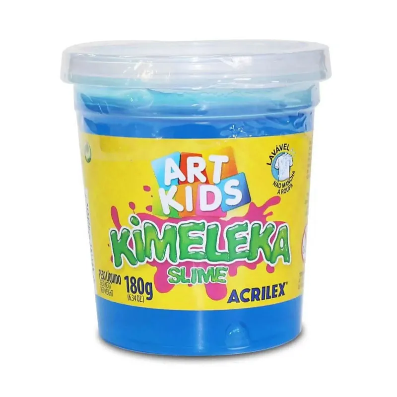 Kimeleka Slime Art Kids 180g Azul 559 - Acrilex