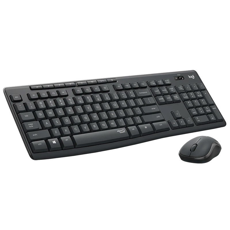 Teclado e mouse sem fio Silent Wireless MK295 - Logitech