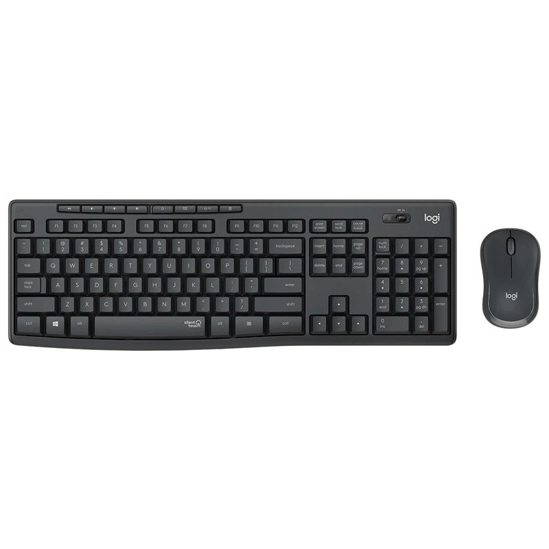 Teclado e mouse sem fio Silent Wireless MK295 - Logitech