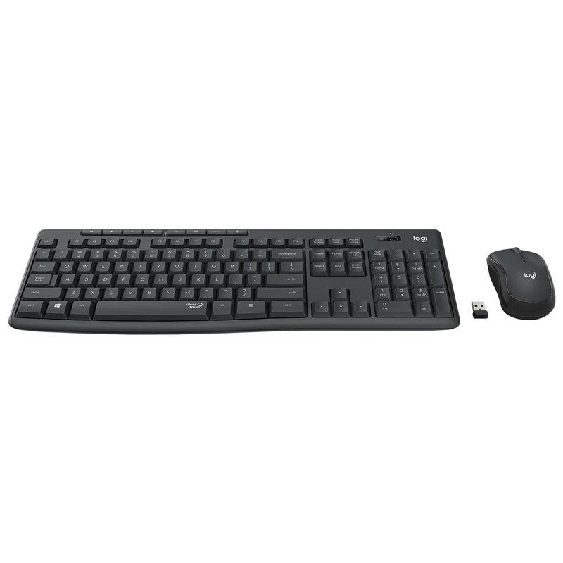 Teclado e mouse sem fio Silent Wireless MK295 - Logitech