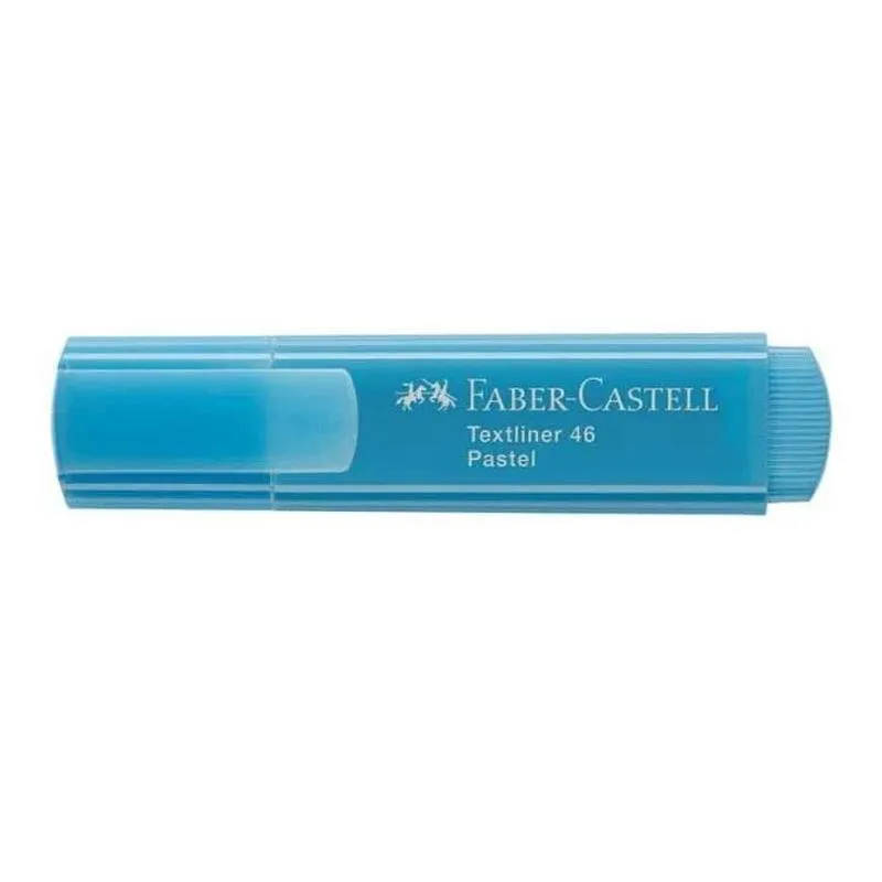 Pincel marca texto Textliner 46 Azul pastel MT/1546AZ Faber-Castell