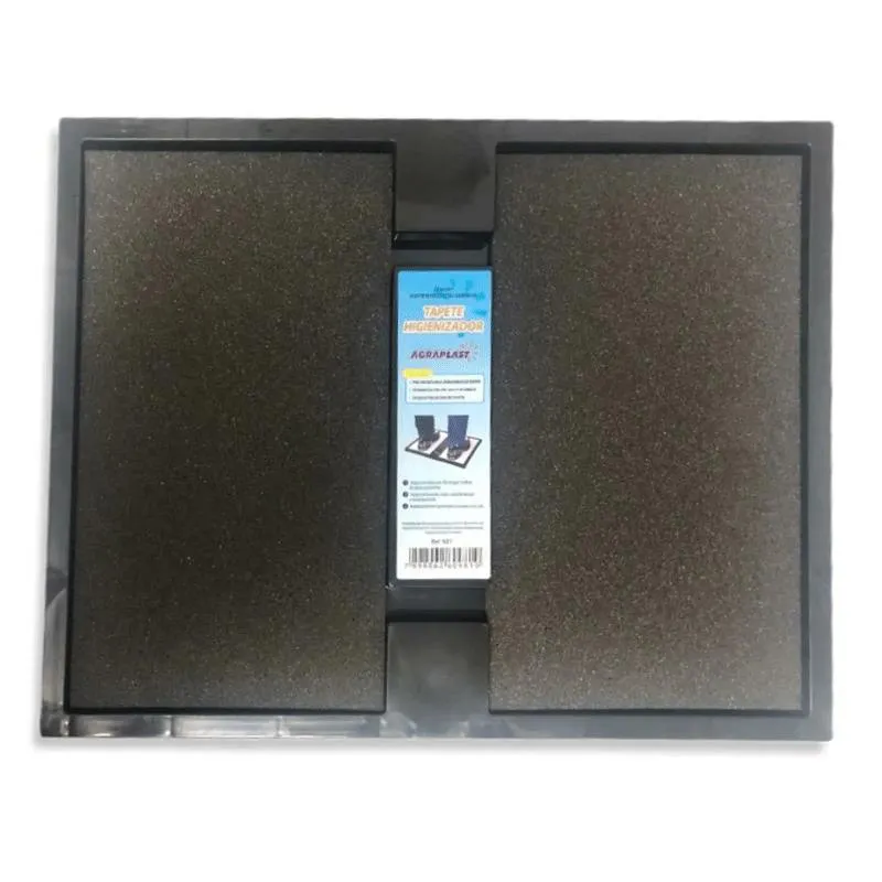 Tapete higienizador com espuma 40x50cm - 981 - Agraplast