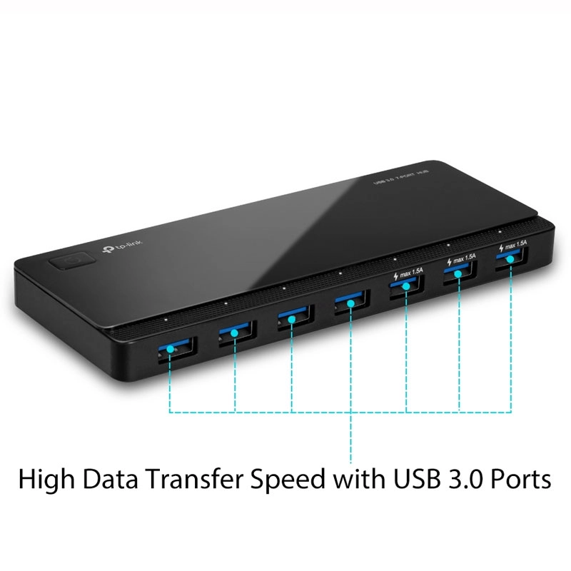 Hub de conexão USB 3.0 portátil 7 portas UH700 - TP-Link