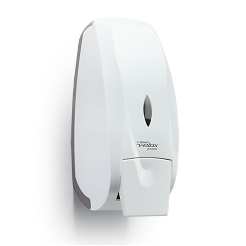 Saboneteira velox Branca líquido e gel com reservatório C19428
