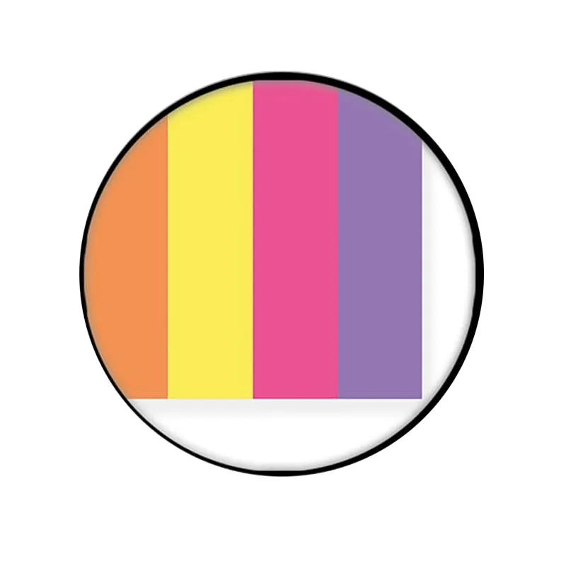 Caderno espiral capa dura colegial 1x1 80 folhas Neon Kori - Tilibra