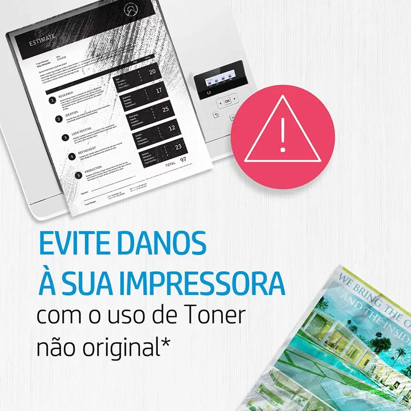 Kit Recarga HP 103A Original W1103A p/ Neverstop Laser MFP 1200a, 1200w, 1000a, 1000w