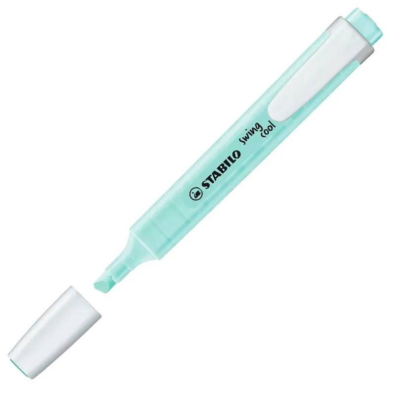 Pincel marca texto Swing Cool Azul pastel Stabilo