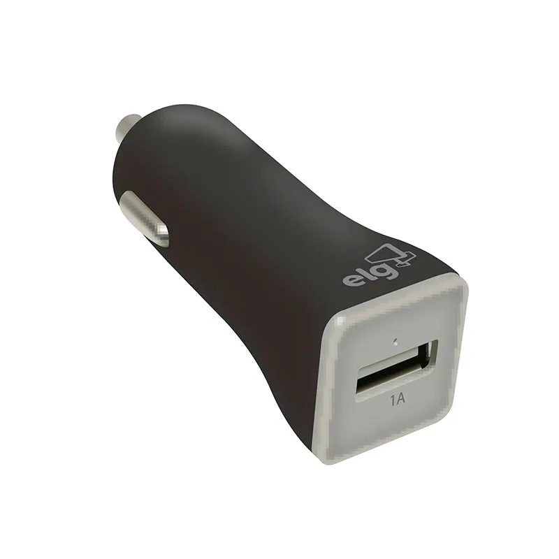 Carregador veicular USB Preto CC1SPT - ELG