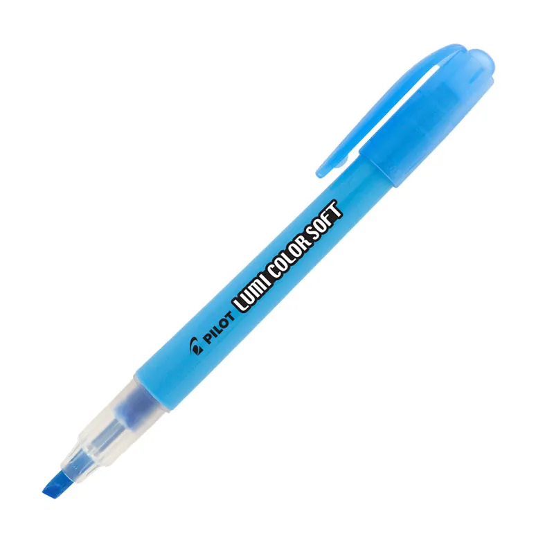 Pincel marca texto Lumi Color Soft - Azul Pastel - Pilot