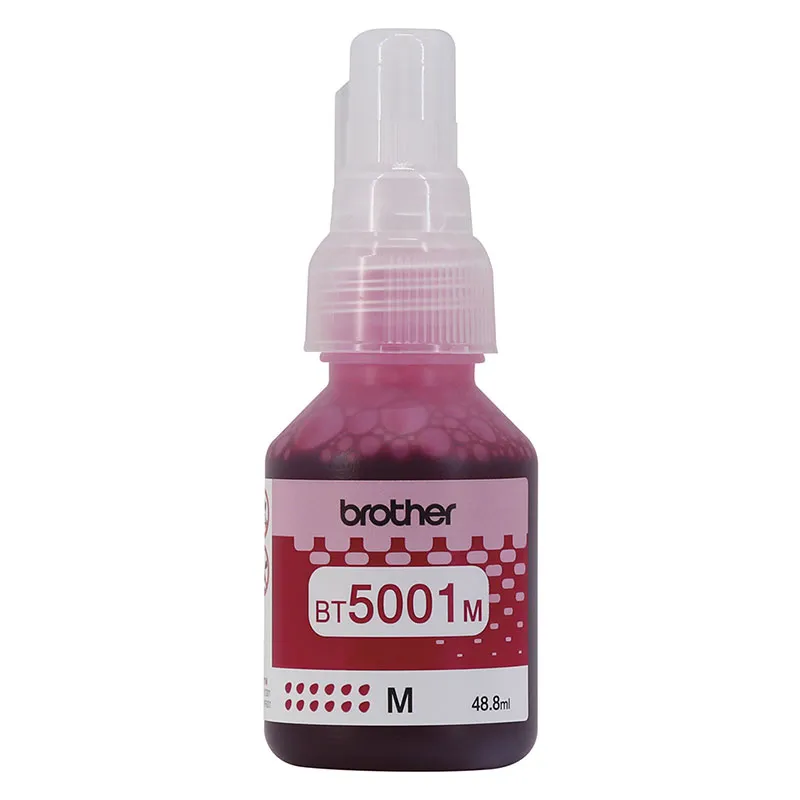Garrafa de tinta original Brother para InkTank BT5001M Magenta 48,8ml