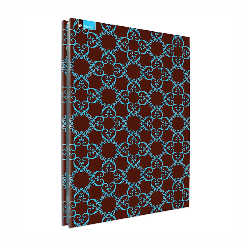 Pasta catálogo ofício 181 arabesco com 25 plásticos - Hemon