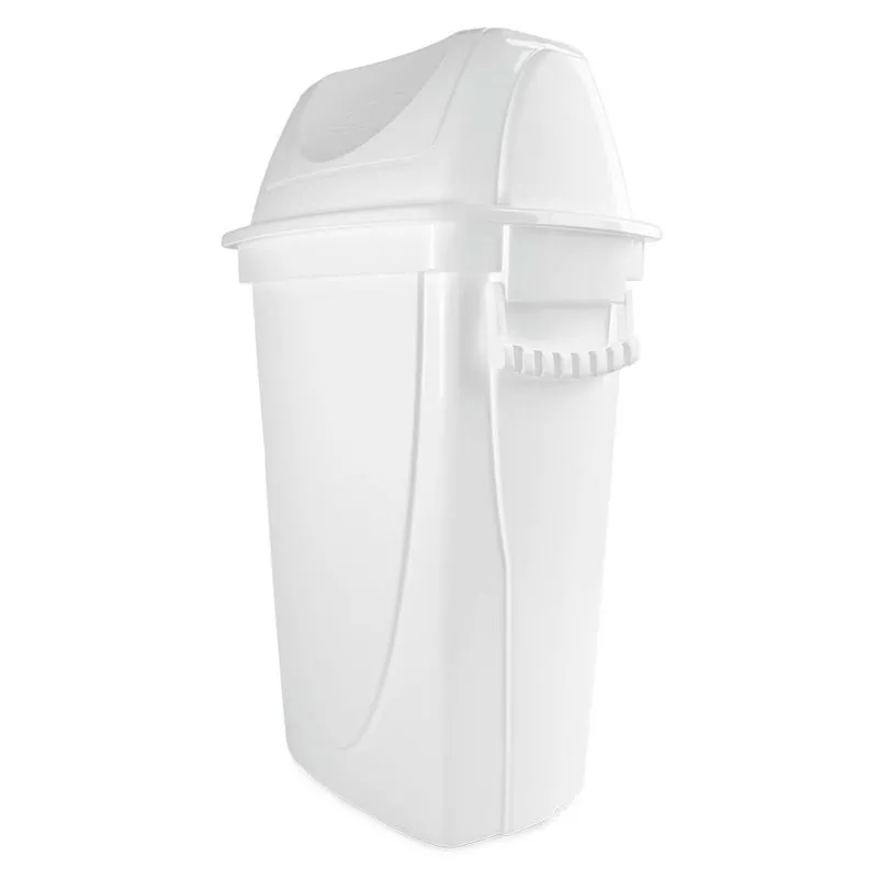 Cesto de lixo plástico Branca basculante - 4746 - 28 Litros - Plasútil