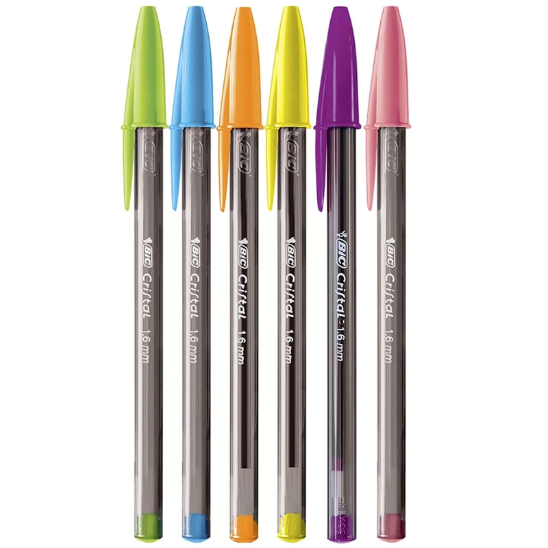 Caneta esferografica 1.6 Fashion Intenso com 6 unidades - Bic