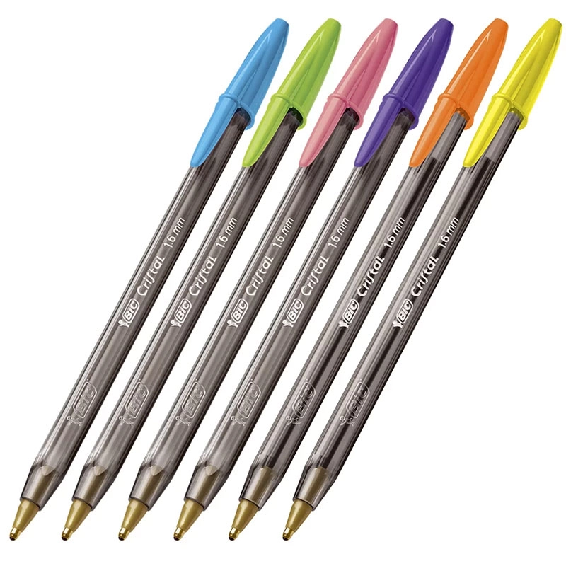 Caneta esferografica 1.6 Fashion Intenso com 6 unidades - Bic