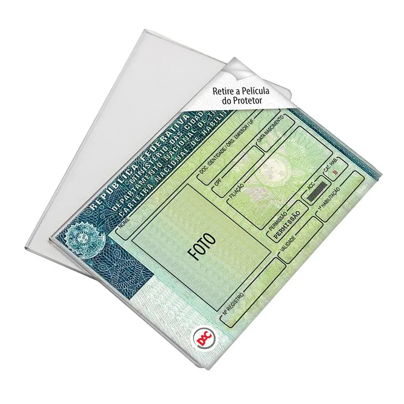 Protetor para CNH em acrílico - 1581 - Dac