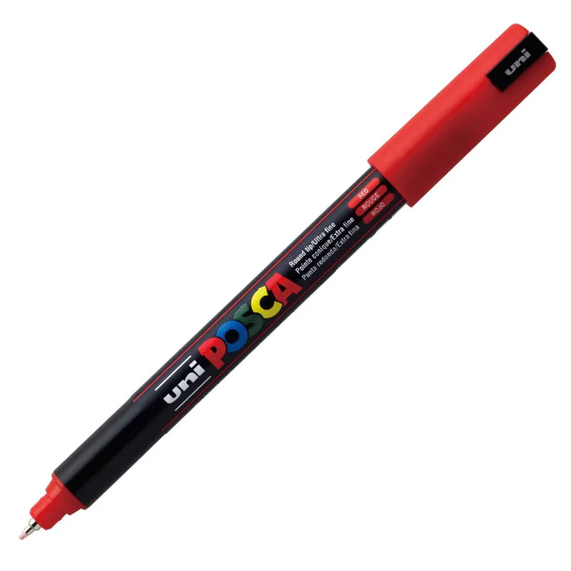 Caneta Posca PC-1MR - Vermelho - Uni-Ball