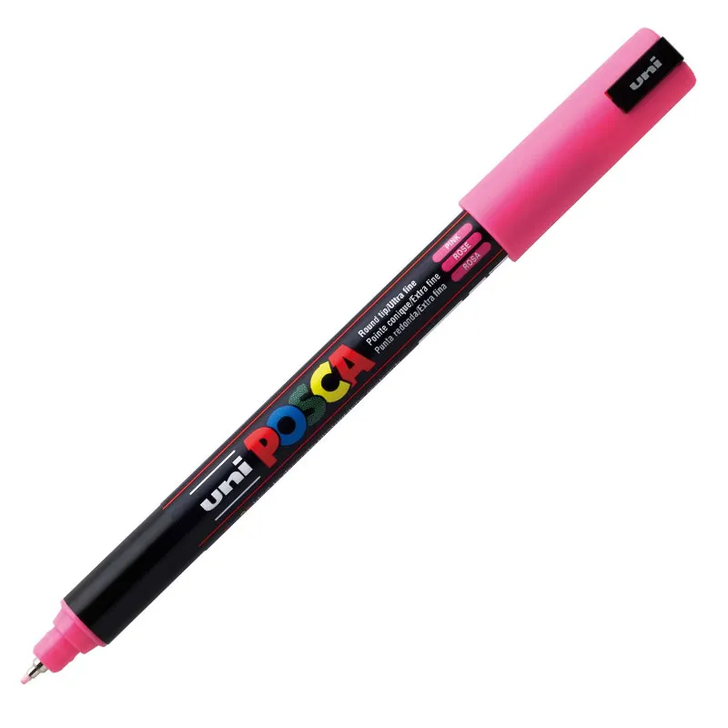 Caneta Posca PC-1MR - Rosa - Uni-Ball