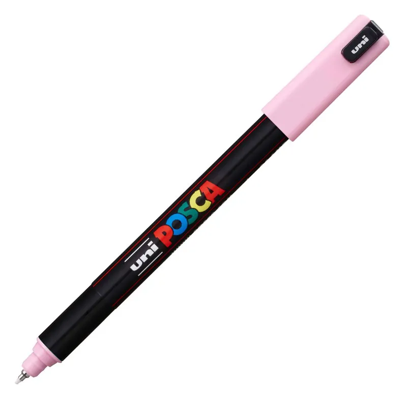 Caneta Posca PC-1MR - Rosa Claro - Uni-Ball