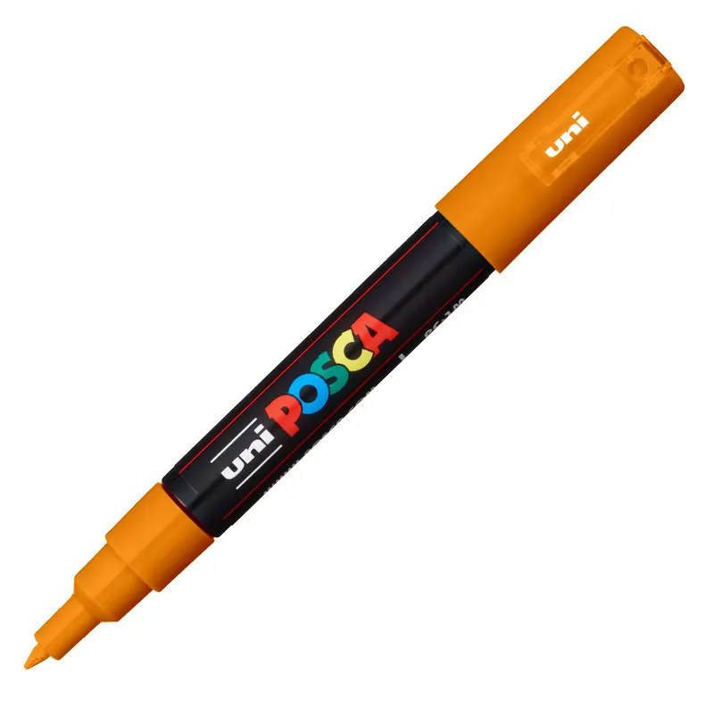 Caneta Posca PC-1M - Laranja - Uni-Ball