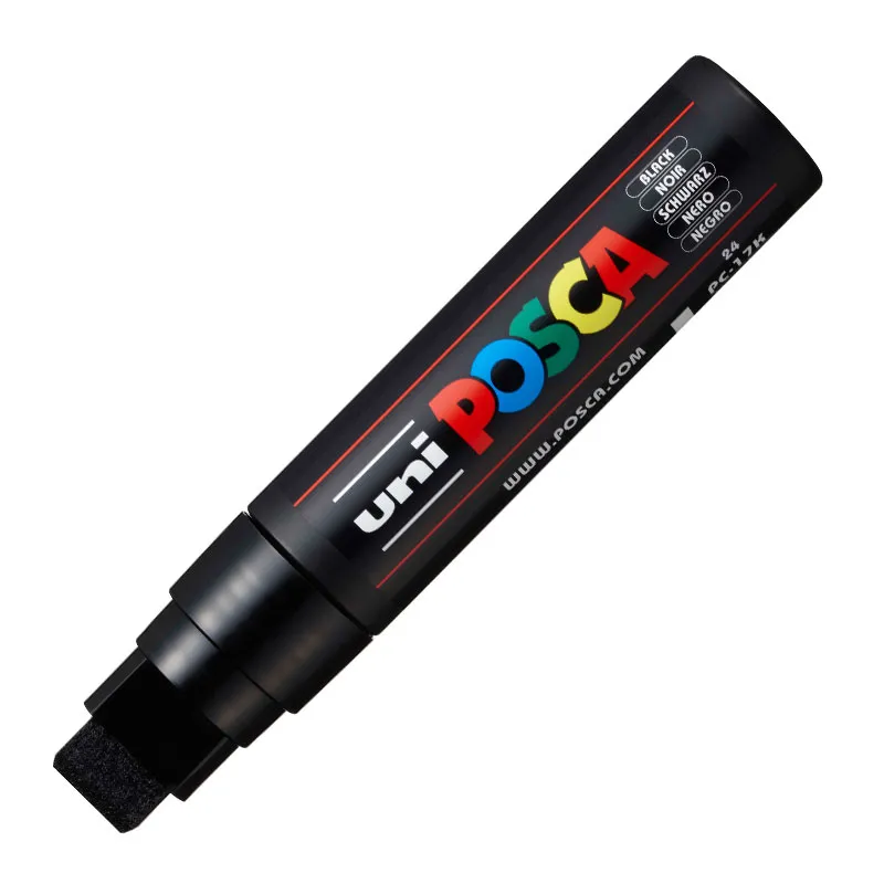 Caneta Posca PC-17K - Preto - Uni-Ball