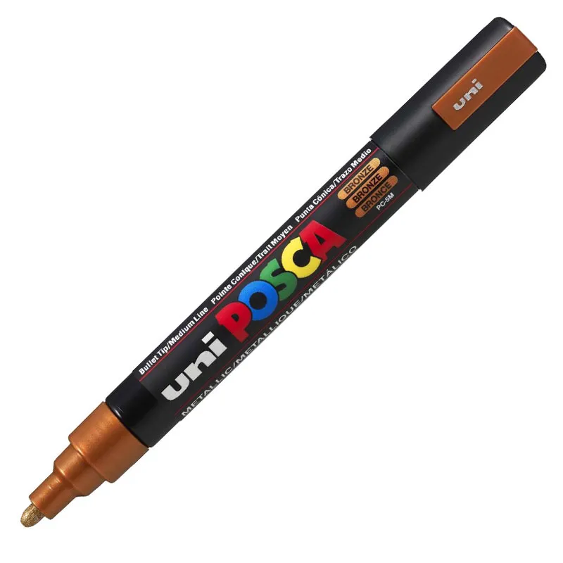 Caneta Posca PC-5M - Bronze - Uni-Ball