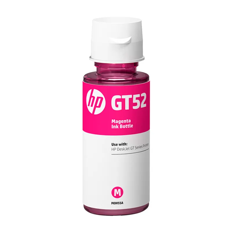 Garrafa de tinta HP GT52 Original M0H55AL Magenta p/ Deskjet 5822, Smart Tank 617, 517, 514