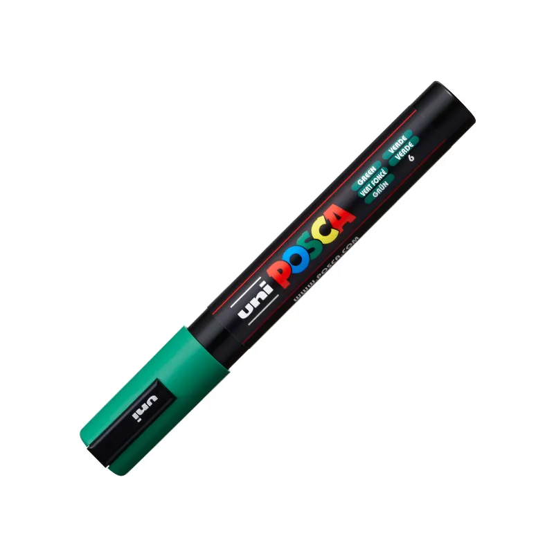 Caneta Posca PC-5M - Verde - Uni-Ball