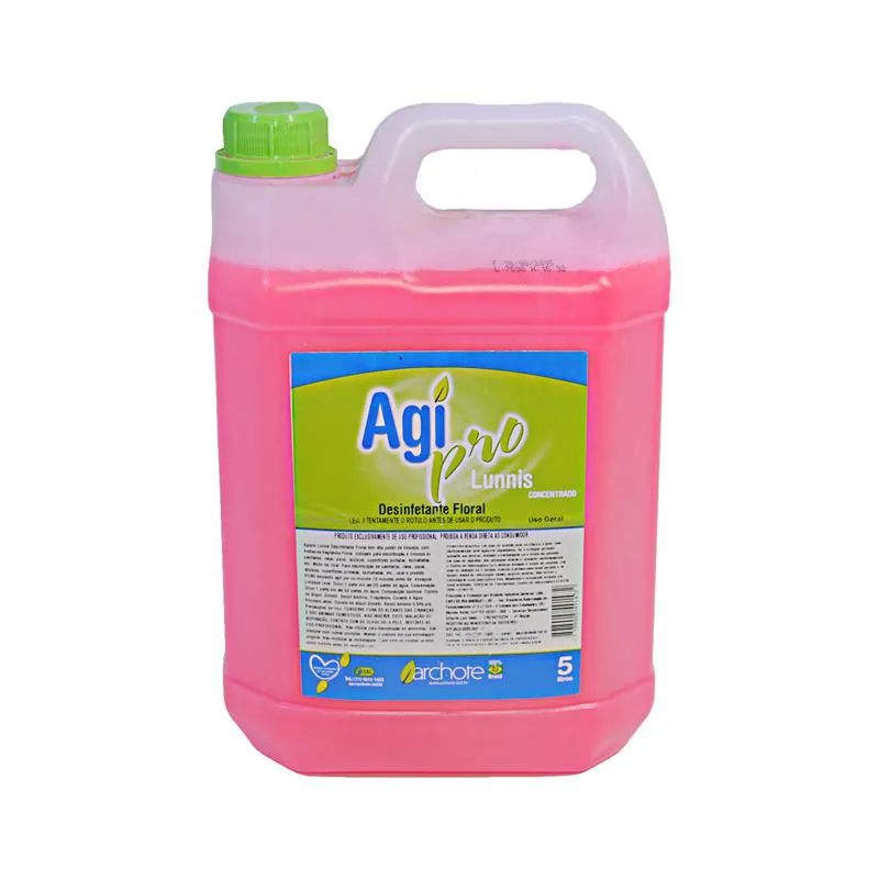 Desinfetante AgiPro Cleene Floral 5 Litros 1812 - Archote