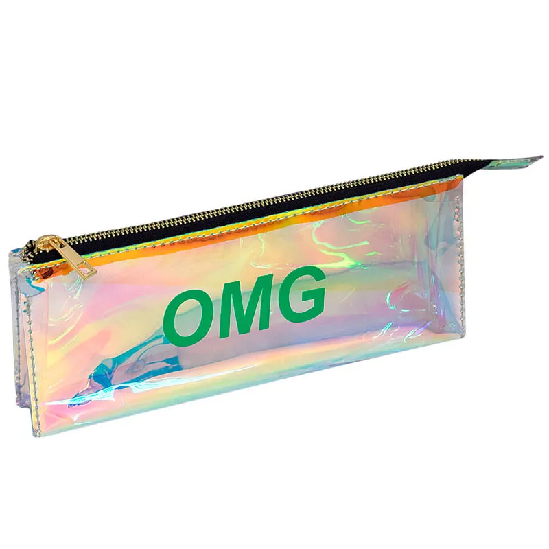 Estojo escolar com ziper - E214 - Words - Omg - Dac	