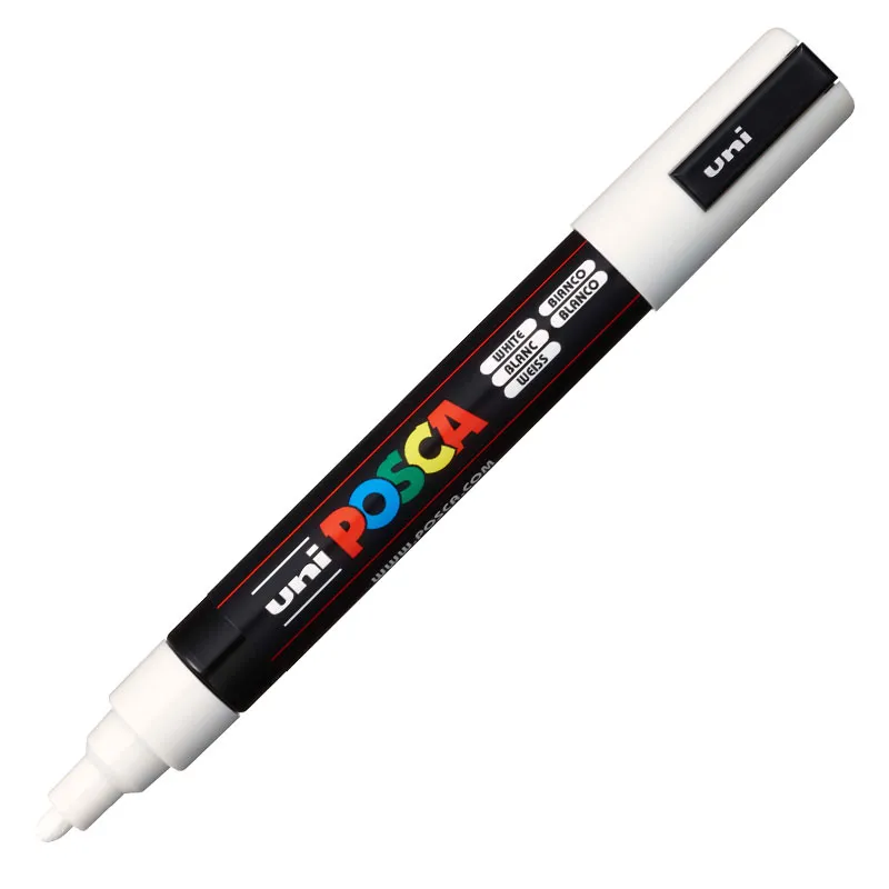 Caneta Posca PC-5M - Branco - Uni-Ball
