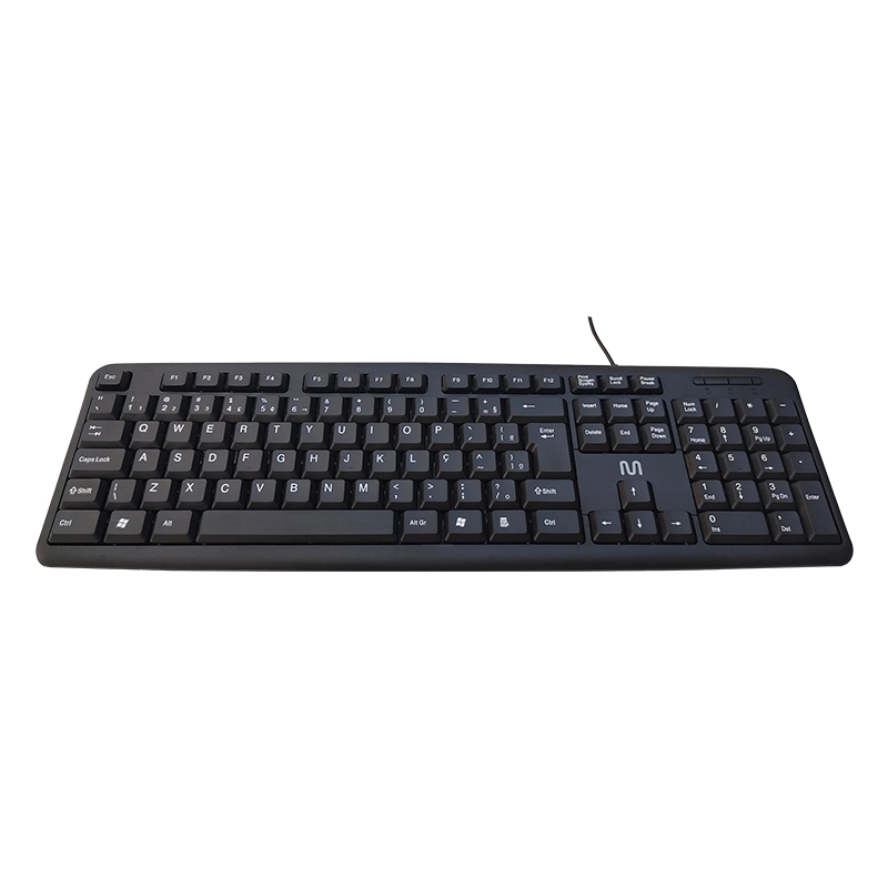 Teclado com fio USB Standard Preto - TC065 - Multi