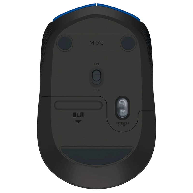 Mouse sem fio Azul M170 - Logitech